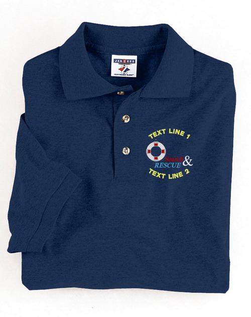 (image for) Water Search & Rescue Polo Embroidered #452